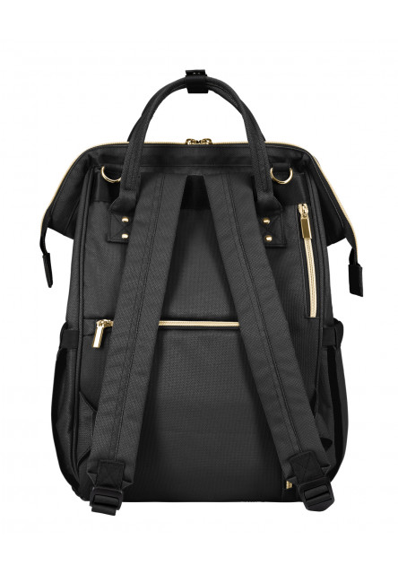 Přebalovací batoh Siena Black & Gold