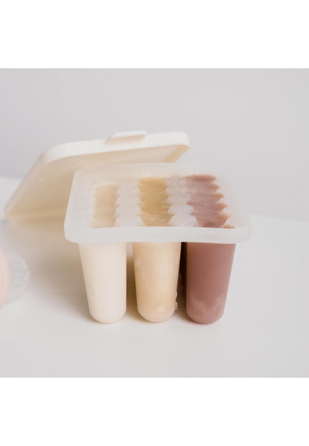 BIBS silikónová formička na mrazenie príkrmov (Ivory)