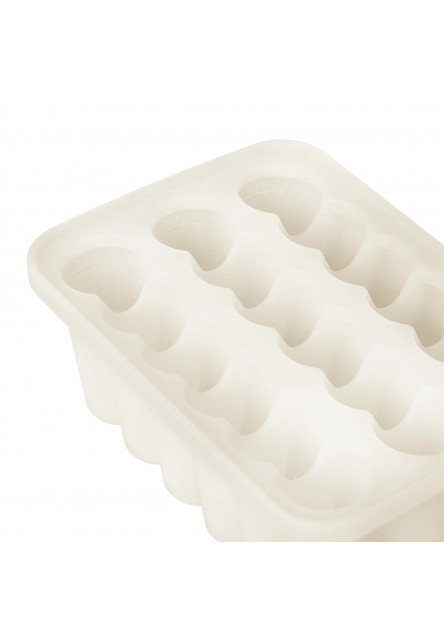 BIBS silikónová formička na mrazenie príkrmov (Ivory)