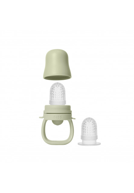 BIBS silikónový cumlík na kŕmenie (Fossil Grey)