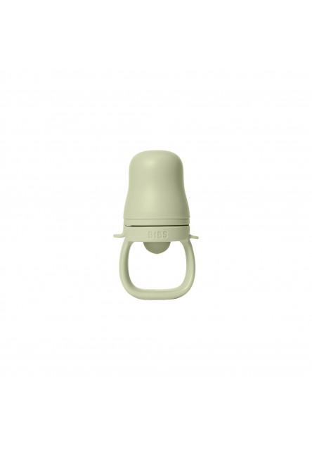 BIBS silikónový cumlík na kŕmenie (Fossil Grey)