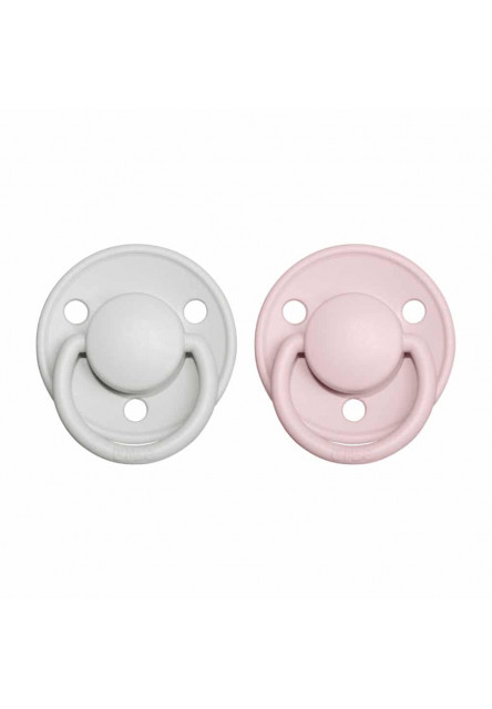 BIBS De Lux cumlíky z prírodného kaučuku 2ks - veľkosť 2 (Sage / Hunter Green)