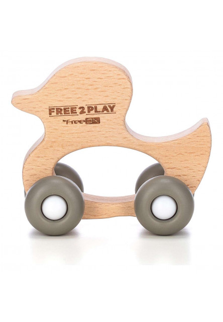 Free2Play Dřevěná hračka Duck