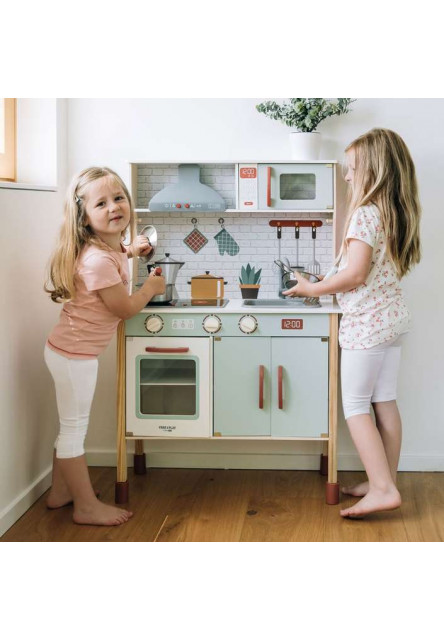 Free2Play Dřevěná Kuchyňka Mini Chef