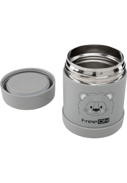 Termoska na jídlo 350 ml Lion Gray