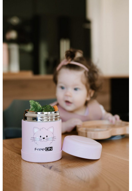 Termoska na jídlo 350 ml Lion Gray
