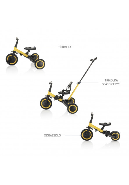 Tříkolka Razor 3v1, Boss Grey
