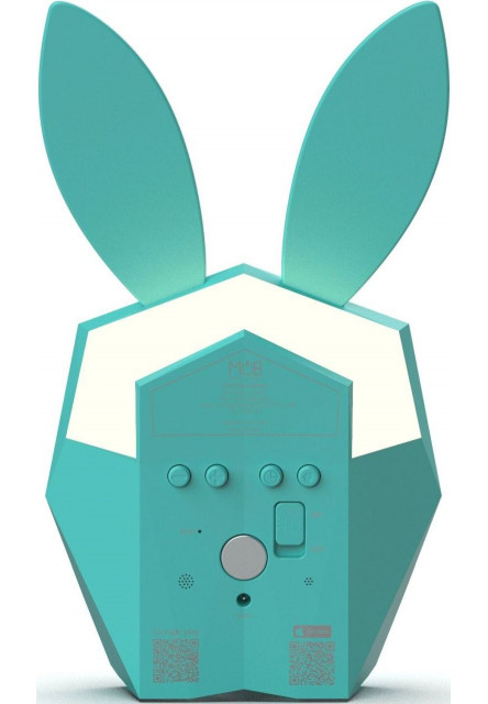 Budík MOB Cutie Clock Connect with app - blue