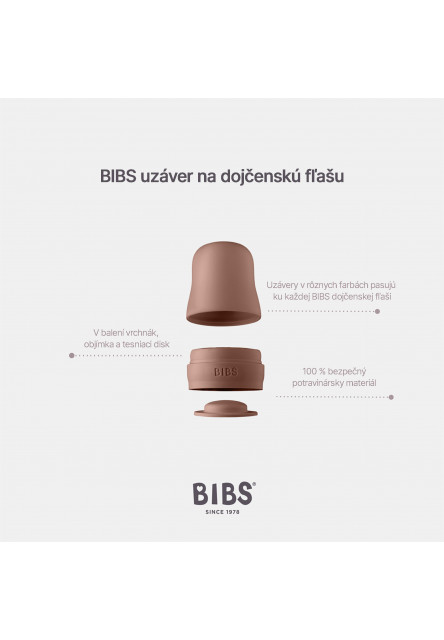BIBS uzáver na dojčenskú fľašu (Mauve)