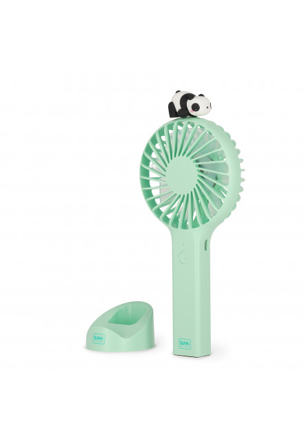 Cestovný vetráčik Legami Rechargeable Portable Fan With - Mini Fan - Panda