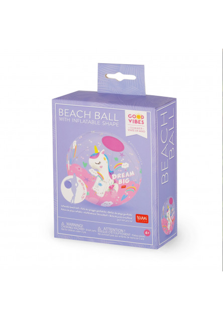 Nafukovacia lopta Legami Inflatable Beach Ball - Unicorn