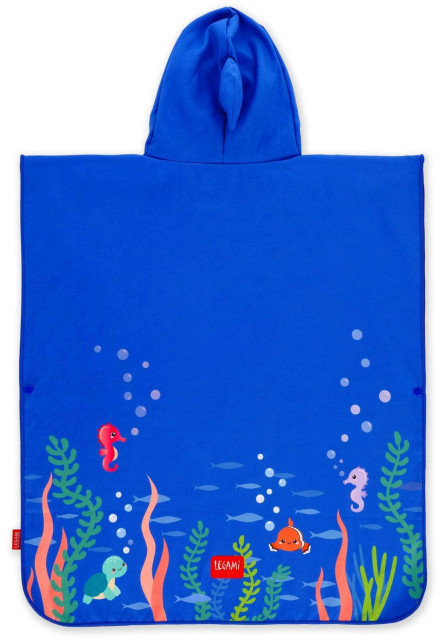Detské pončo Legami Towelling Poncho For Kids - Shark