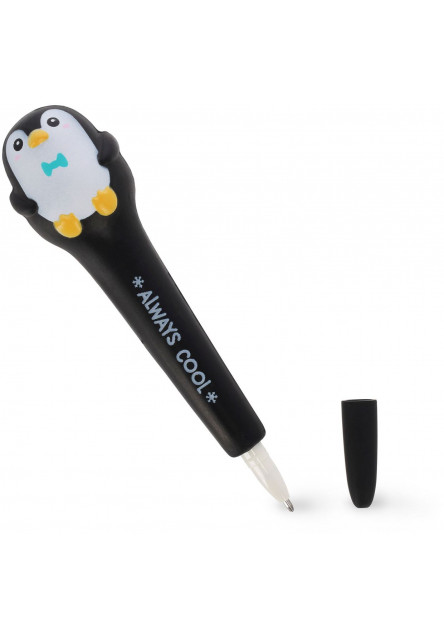Antistresové gélové pero Legami Squishy Gél Pen - Squeezies - Penguin