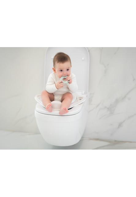 Dětské WC sedátko Hippo Mint