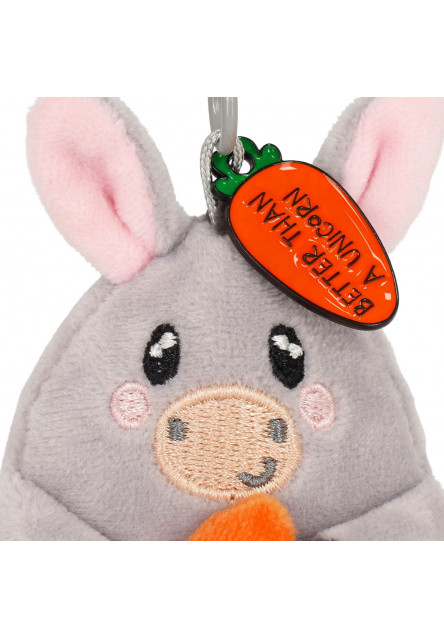 Plyšová kľúčenka Legami Super Soft! - Tiny - Donkey