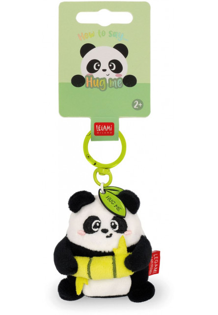 Plyšová kľúčenka Legami Super Soft! - Tiny - Panda