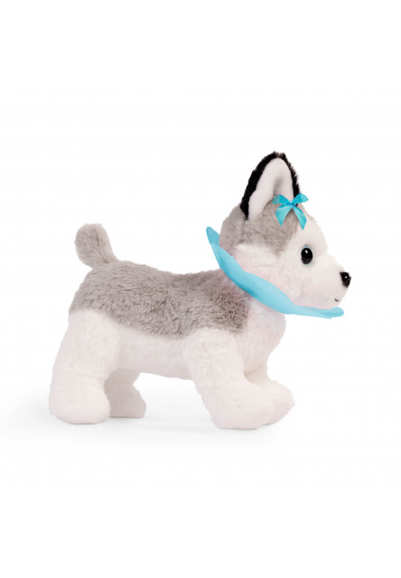 Husky v kabelce s veterinářskou sadou