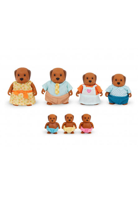 Rodina pejsků velká Wagadoodle