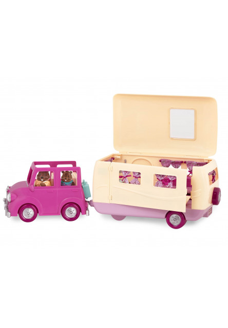 Sada na kempování Pink Happy Camper