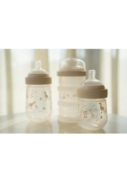 Kojenecké láhve 165 ml + 240 ml + 2 savičky Husa