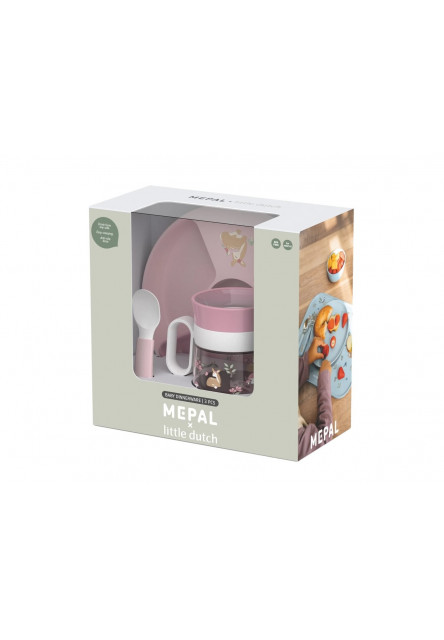 Dětská jídelní sada 3-dílná Fairy Garden