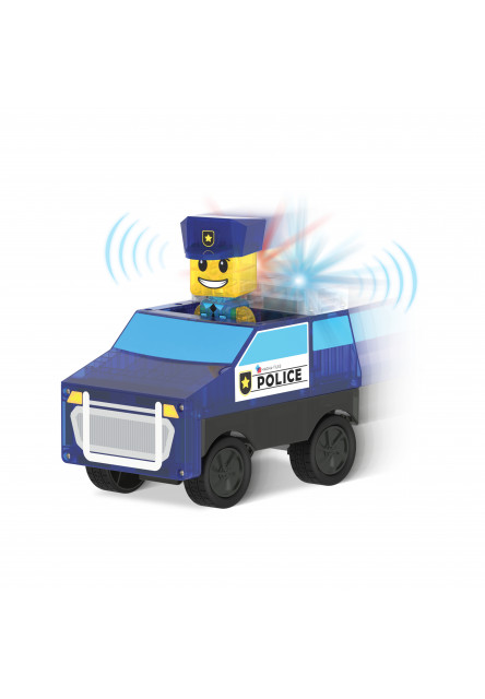 Magnetická stavebnice Police Station 35 dílů