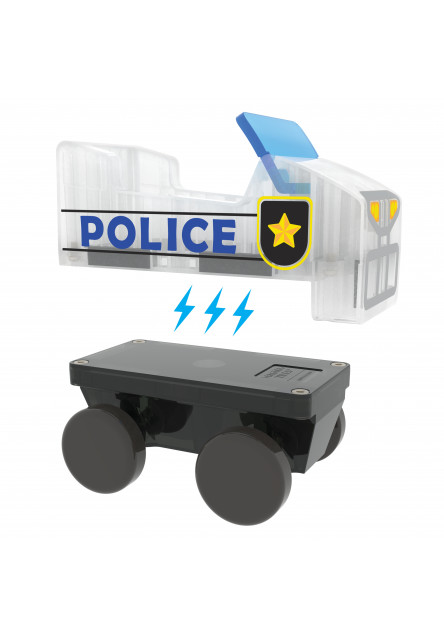 Magnetická stavebnice Police Patrol 20 dílů