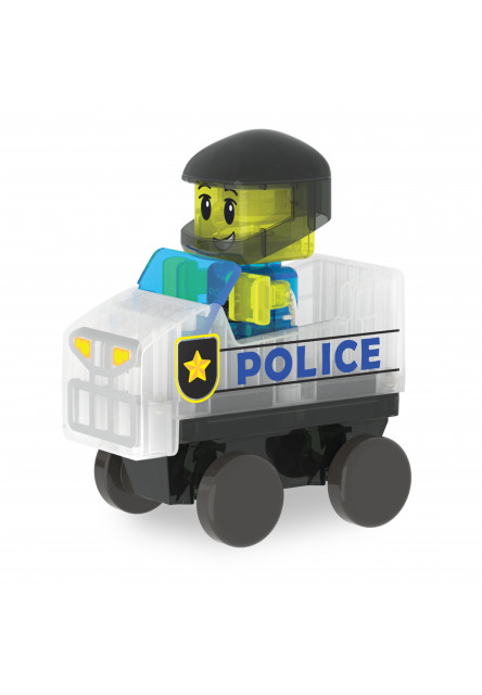Magnetická stavebnice Police Patrol 20 dílů