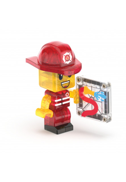 Magnetická stavebnice Fire Station 50 dílů