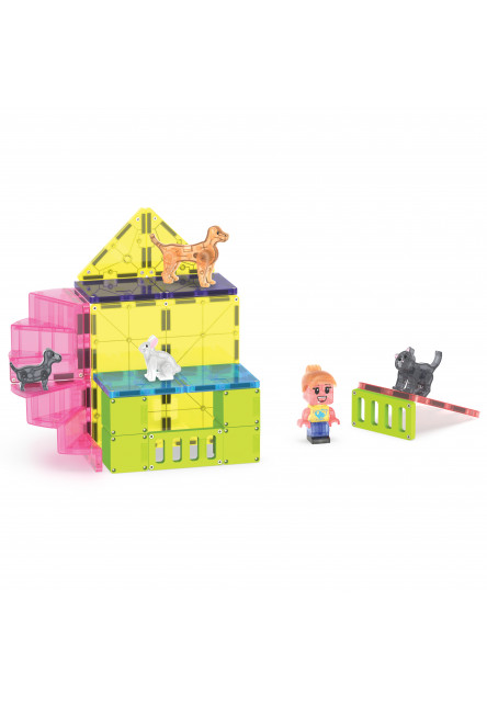 Magnetická stavebnice Pet Playhouse 50 dílů