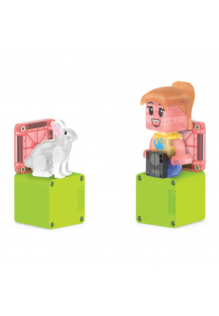 Magnetická stavebnice Pet Playhouse 50 dílů
