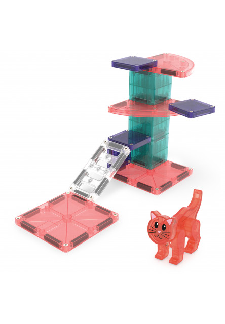 Magnetická stavebnice Cat Tree 13 dílů