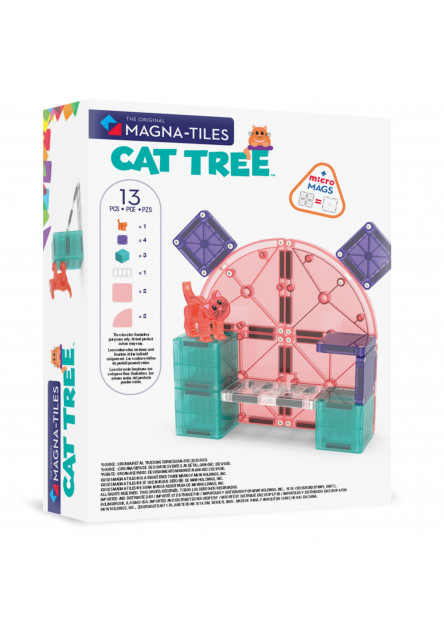 Magnetická stavebnice Cat Tree 13 dílů