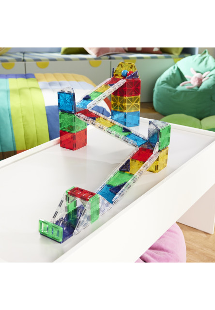 Magnetická stavebnice Rail Racers Deluxe 90 dílů