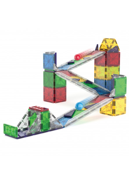 Magnetická stavebnice Rail Racers Deluxe 90 dílů