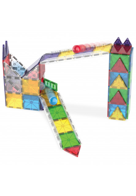 Magnetická stavebnice Rail Racers Deluxe 90 dílů