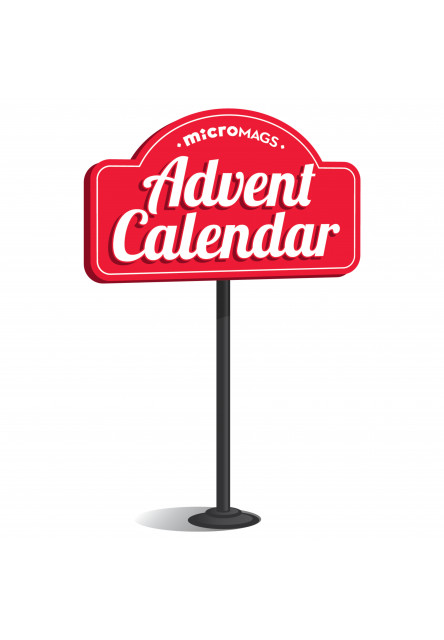 Magnetická stavebnice Adventní kalendář 34 dílů