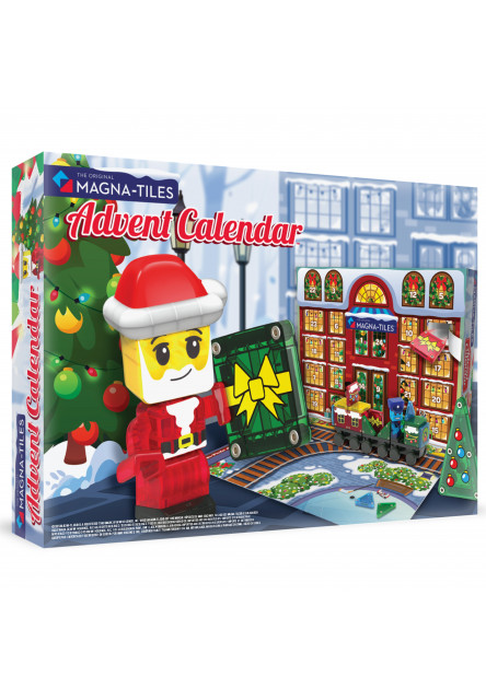Magnetická stavebnice Adventní kalendář 34 dílů