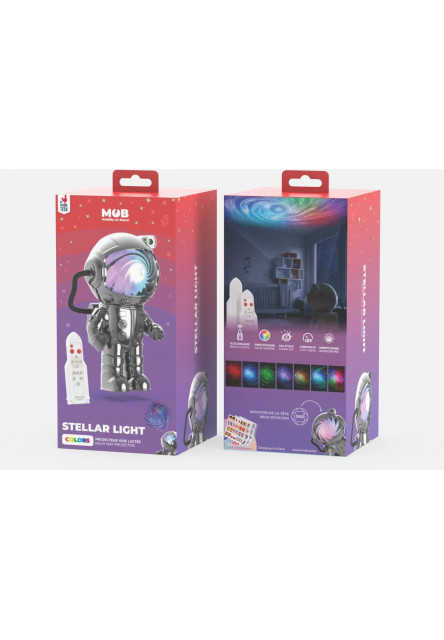 Projektor nočnej oblohy Stellar Light Silver Mob - Milky Way