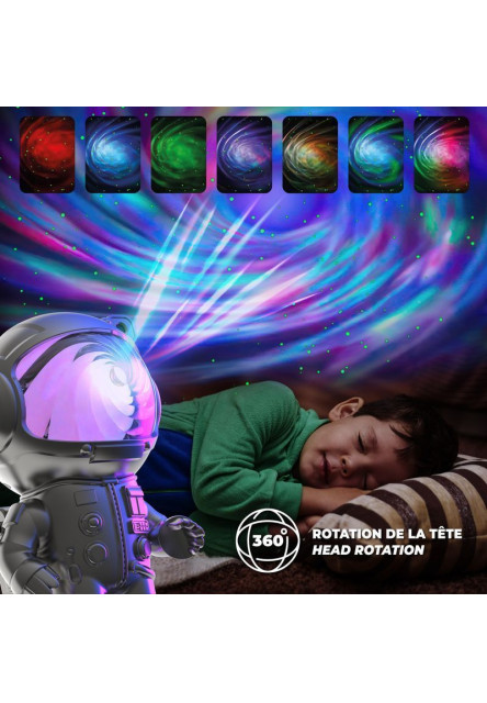 Projektor nočnej oblohy Stellar Light Silver Mob - Milky Way