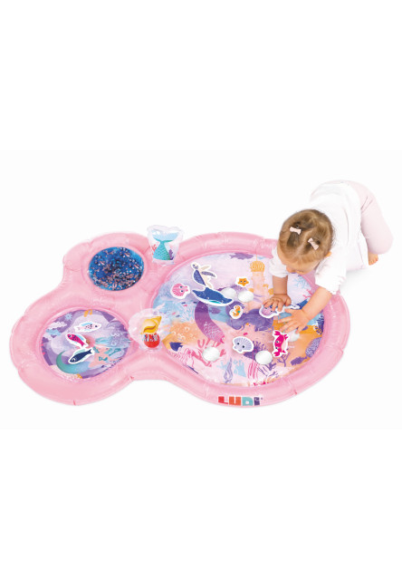 Podložka na hraní s vodou Mořské víly růžová