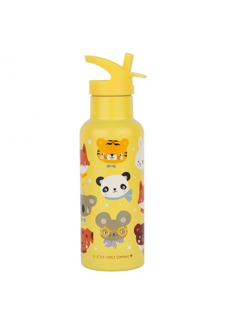 antikorová fľaša na pitie, 500 ml - zvierací kamaráti