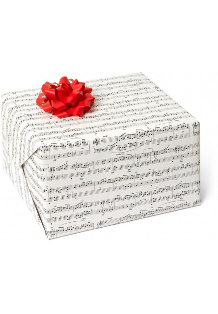 Baliaci papier Legami Wrapping Paper - Musical Note