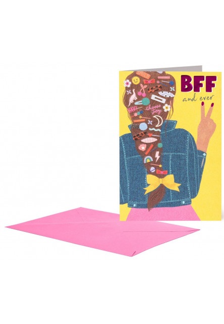 Darčekové prianie Legami Large Greeting Card - Greeting Card - Bff