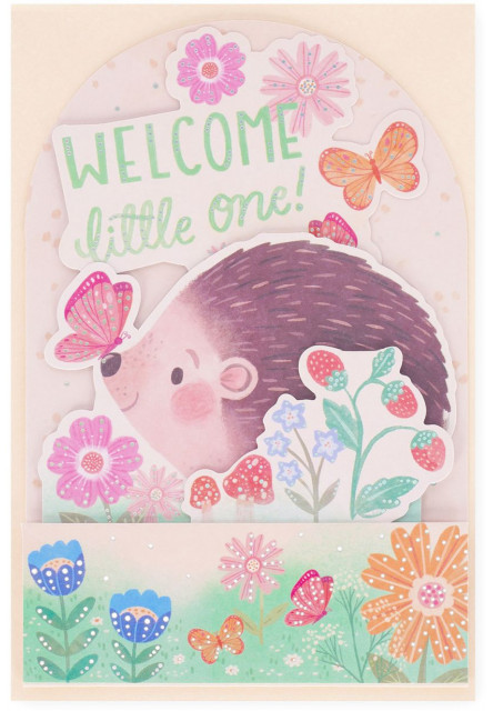 Darčekové prianie Legami Pop-Up Card - Pop-Up Greeting Card - Baby Born