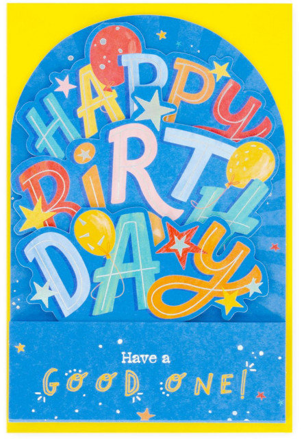 Darčekové prianie Legami Pop-Up Card - Pop-Up Greeting Card - Happy Birthday