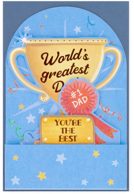 Darčekové prianie Legami Pop-Up Card - Pop-Up Greeting Card - Dad