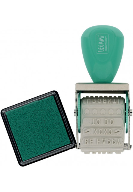 Pečiatka Legami Rotating Stamp With Ink Pad - Just My Type