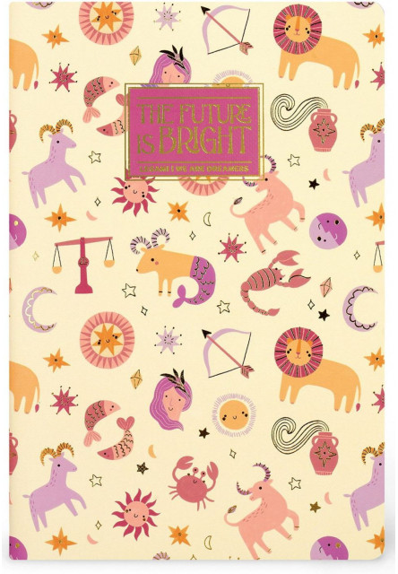 Zápisník Legami Plain Notebook - Quaderno - Medium - Zodiac