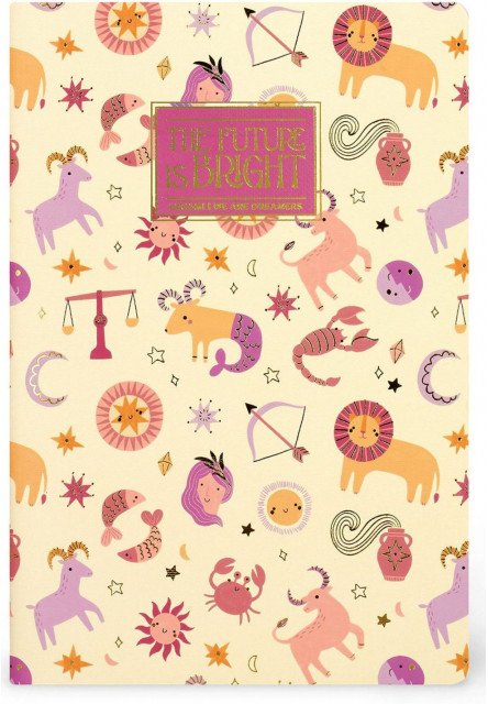 Zápisník Legami Lined Notebook - Quaderno - Medium - Zodiac